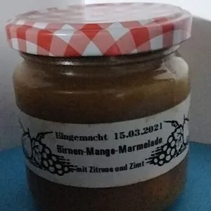 Birnen-Mango-Marmelade