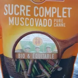 Sucre complet muscovado