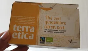 Thé vert gingembre citron vert