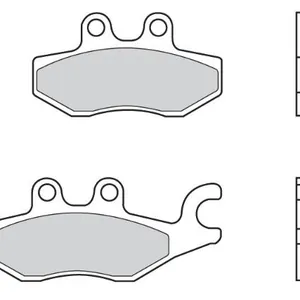 Bromsbelägg BREMBO 07060