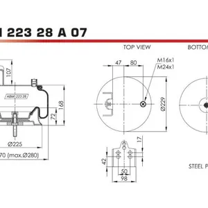 Luftbälg NEOTEC ABM22328A07