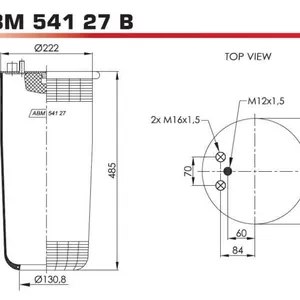 Luftbälg NEOTEC ABM54127B