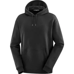 Salomon Men's  Logo Pride Hoodie Deep Black M