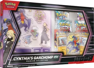 Pokemon Cynthia's Garchomp ex Premium Collection - Pokemon TCG -  Leksaksaffären