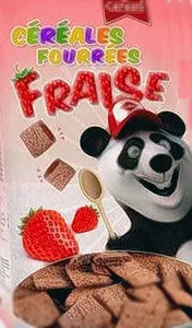 Céréales fourrées Fraise