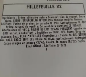 Millefeuille X2 Leclerc