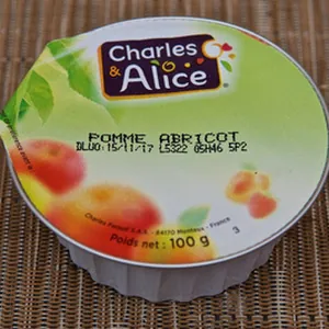 Compote pommes abricots