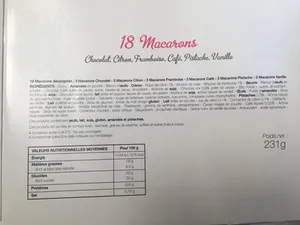 18 Macarons