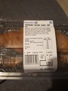 Croissant beurre isigny