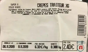 Crêpes traiteur