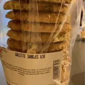 Galettes sablées x 18