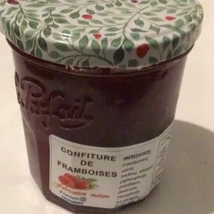 confiture de framboises