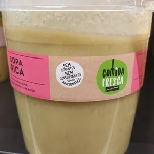 Creme de Ervilhas com Presunto