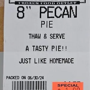 8' Pecan Pie
