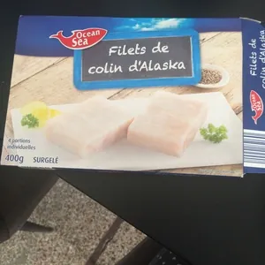 Filets de Colin d'Alaska