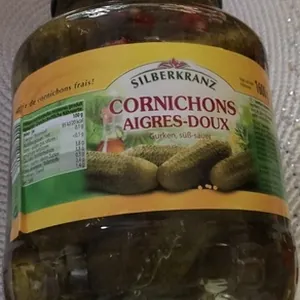 Cornichons aigres-doux