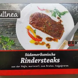 Rindersteaks tiefgefroren