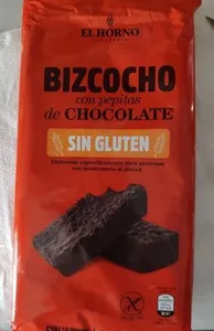 Bizcocho con pepitas de chocolate sin gluten