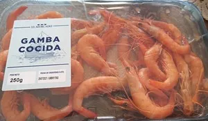 Gamba cocida