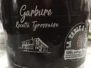 Garbure la table a tonton