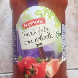 Tomate frito con cebolla