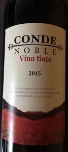 Conde noble - vino tinto