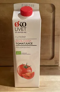 Økologisk tomat juice