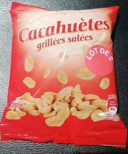 Cacahuètes grillées salées