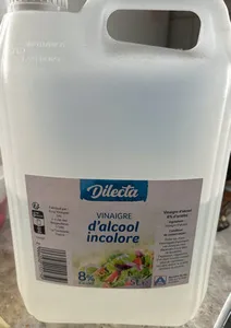 Vinaigre d’alcool incolore