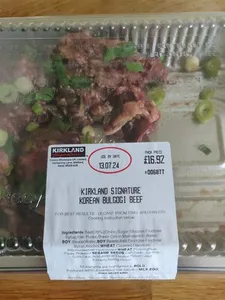 Kirkland Signature Korean Bulogi Beef