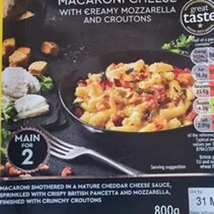 Deluxe macaroni cheese Lidl