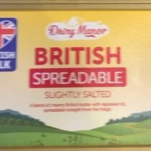 British spreadable butter