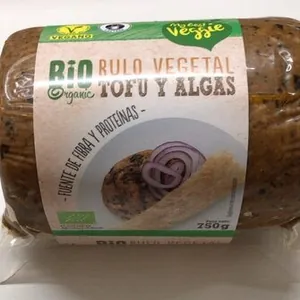 Rulo vegetal tofu y algas