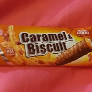 Caramel et biscuits