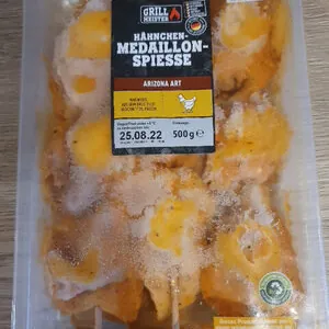 Hähnchen Medaillonspiese  Grill