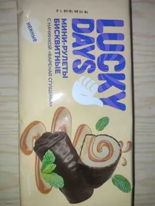 Мини-рулеты бисквитные