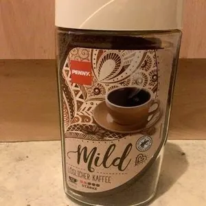 Löslicher Kaffee Mild