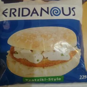 Eridanous burger Tzatziki Style