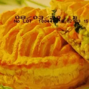 Lachs In Blätterteig, Mit Gem...