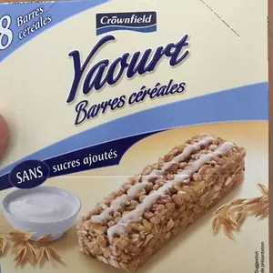 Barres céréales yaourt