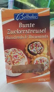 Bunte Zuckerstreusel