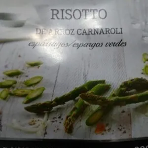 Asparagus risotto
