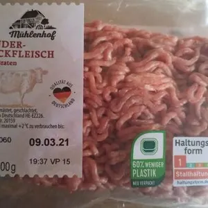 Rinder-hackfleisch