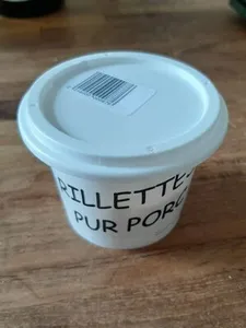 Pot de rillettes pour porc