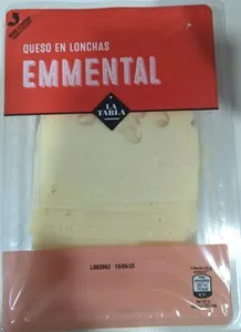 Queso en Lonchas Emmental