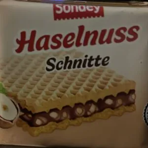 Haselnuss Schnitte