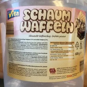 Schaum Waffeln