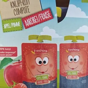Compotes Pomme-Fraise