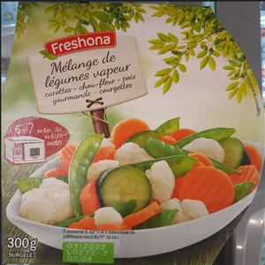 Mélange de légumes vapeur