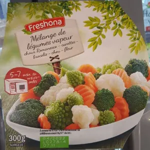 Mélange de légumes vapeur